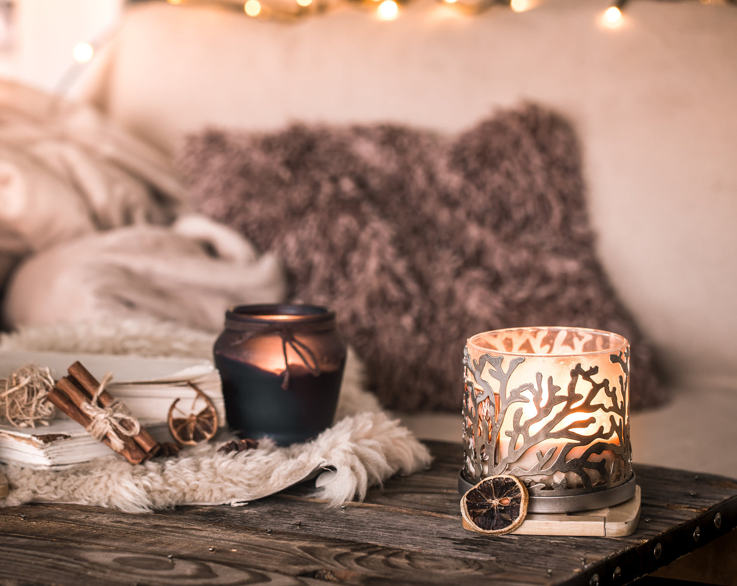 Candles + Home